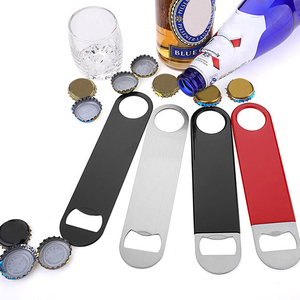 Stainless Steel Straight Plate Bottle Opener Custom <strong>Dip</strong> Plastic Printing Color Beer Bottle Opener Custom New Home Bottle Opener - Product Image 6
