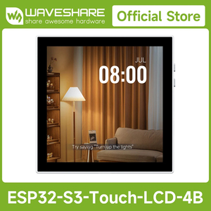 Placa de desarrollo Waveshare ESP32-S3 Smart 86 Box, compatible con Wi-Fi de 2,4 GHz y Bluetooth BLE 5, pantalla táctil integrada de 4 pulgadas 480×480 Displa7 - Product Image 2