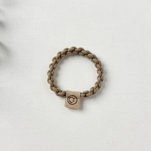 Korean Style Braided Hair <b>Tie</b> Nylon Off White Light <b>Brown</b> Dark <b>Brown</b> Black High Elasticity Daily Use Headdress Weaving - Product Image 3