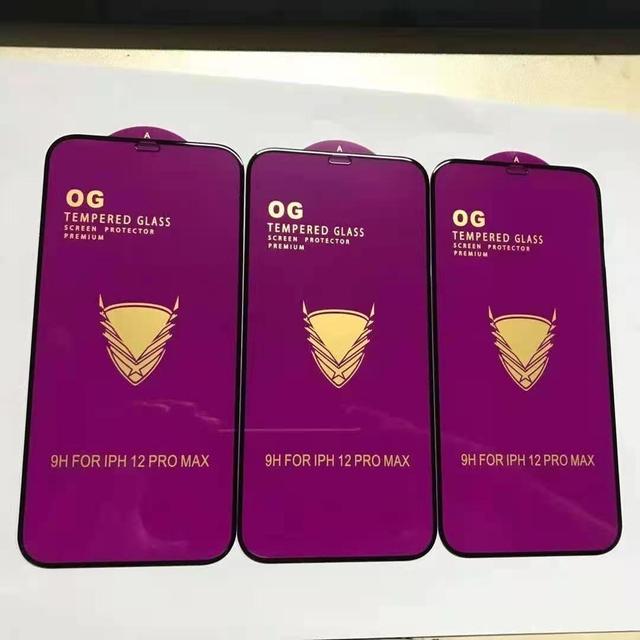 Wholesale OG High Quality Tempered Glass Mobile Phone Screen+protector for All Models