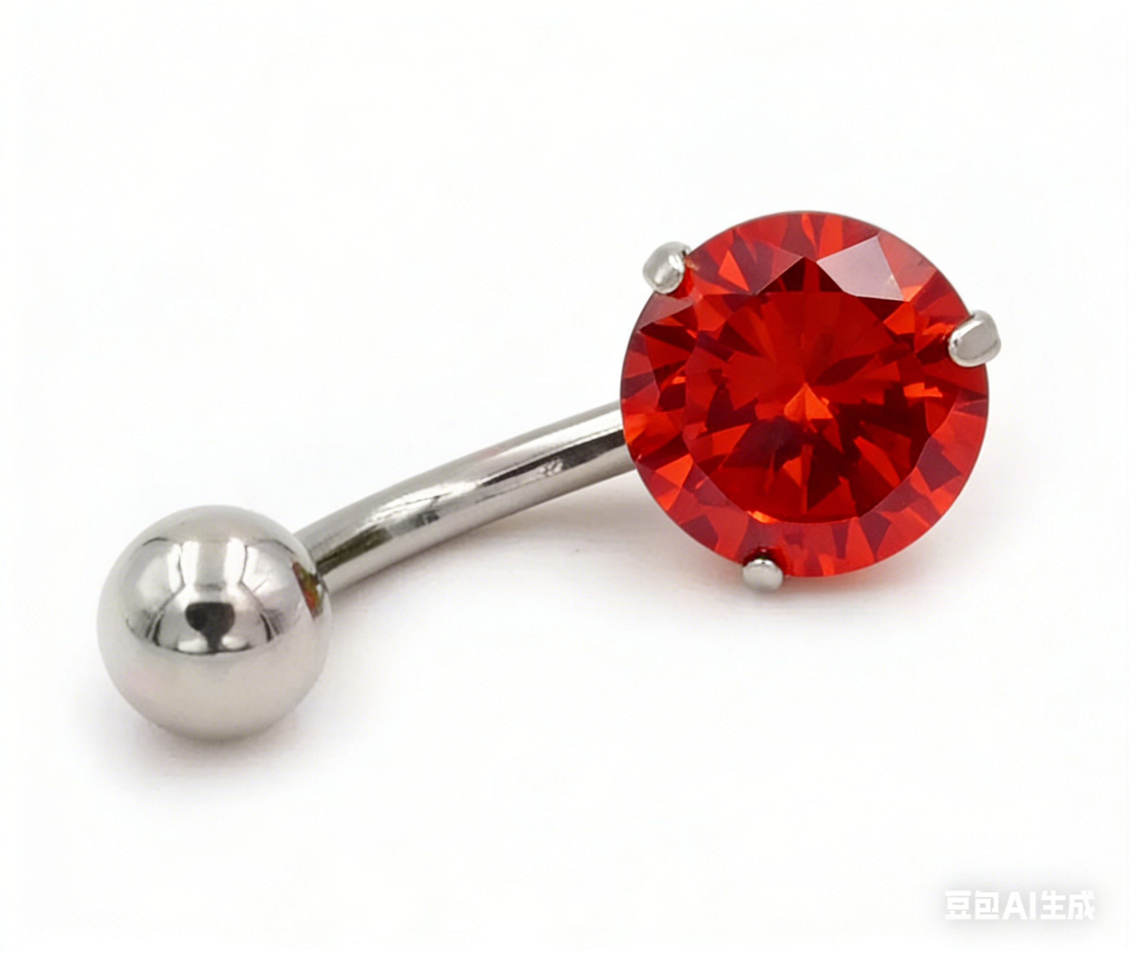 Fond en acier Zirconium rouge