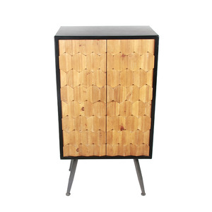 Alta Cassa di Legno Produttore di Mobili In Legno Disegni di Porte Soggiorno Armadi e Credenze - Product Image 2