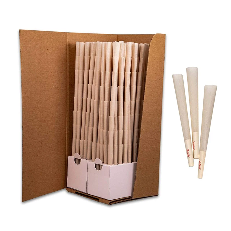 109mm Pre-Roll Cone Refined White 100% Natural Pre Rolling Cone Papers