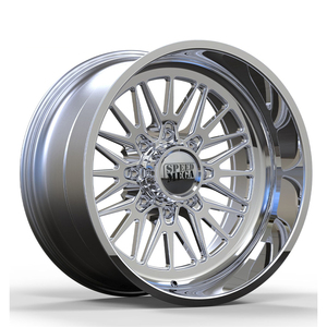 Nuevas Llantas Monoblock de Aleación de Aluminio Forjado Personalizadas de 20x12J 22/24/26/28 Pulgadas 8x180 Plateadas Pulimentadas con Borde Profundo de 25 mm para GMC Sierra - Product Image 3