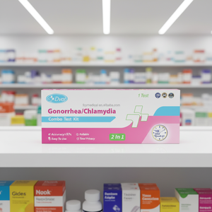 <span class=keywords><strong>Kit</strong></span> de Teste Combo para Gonorreia/Clamídia, Teste Patológico In Vitro, Reagente de Diagnóstico para Uso Doméstico, Auto-teste - Product Image 1