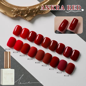 <span class=keywords><strong>Vernis</strong></span> <span class=keywords><strong>à</strong></span> Ongles Gel Série Rouge Effet Perle de Verre Dynamique & Magnétique pour Nail Art DIY en Salon, Lampe LED, Conditionnement en Bouteille - Product Image 1