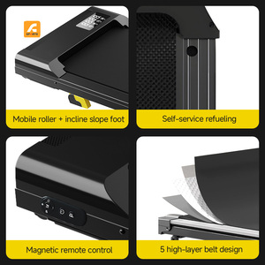 Nhỏ gọn di động nghiêng có thể gập lại đi bộ pad để sử dụng nhà dưới bàn tập thể dục Máy chạy bộ với hướng dẫn sử dụng - Product Image 4