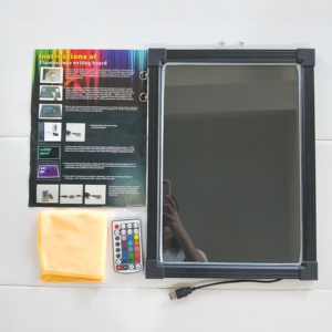 感官LED书写绘图板电子霓虹灯照明可擦板儿童Doddle涂鸦板艺术发光手写板 - Product Image 5