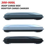 Vente en gros de boîtes de toit universelles 300 900L en ABS rigide, porte-bagages de toit pour voiture