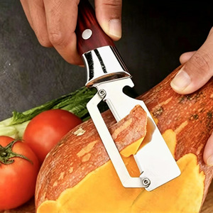 Multi Functional Stainless Steel Peeler For Fruit And Vegetable Kitchen Tool With Ergonomic Handle - Product Image 4