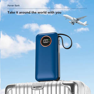 畅销新产品2025 PD20W便携式电源组20000毫安时电源组，内置电缆C型端口 - Product Image 5