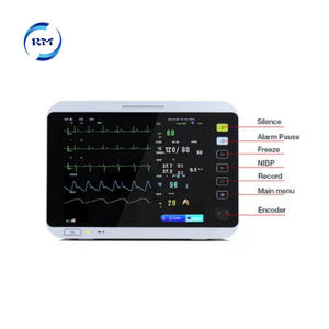 Rayman Veterinary Pet Multi-parâmetro Monitor 12,1 polegadas Touch Screen Vet Animal portátil ICU Vital Signs Monitor - Product Image 4