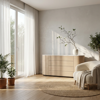 Meubles de chambre à coucher modernes, armoires de salon, meubles de maison de haute qualité, armoire de rangement en bois avec tiroirs, buffet avec dessus en marbre blanc