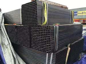 <span class=keywords><strong>S235jr</strong></span> 2x2 đen Hollow phần 14 đo ống ống sắt thép vuông ống ống cho nơi trú ẩn cấu trúc - Product Image 3