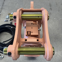 Attache rapide hydraulique inclinable pour excavatrice de 6 tonnes avec rotation