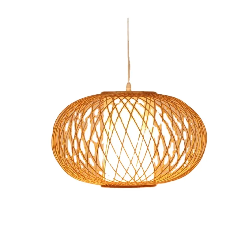 Buy Handy Brite Large Chandeliers for High Ceilings with Egg Lampshade Modern Rattan Lamp for Home Rattan Pendant Light
