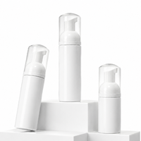 Flacon pulvérisateur en mousse plastique 30ml 50ml 100ml, distributeur vide en PET pour cosmétiques, lotion, nettoyant visage, savon pour les mains