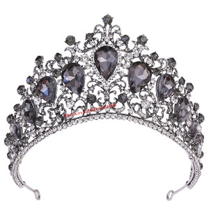 Vente en gros <span class=keywords><strong>de</strong></span> bijoux <span class=keywords><strong>de</strong></span> cheveux <span class=keywords><strong>de</strong></span> mariage à design mixte <span class=keywords><strong>prix</strong></span> bon marché pour les couronnes <span class=keywords><strong>de</strong></span> strass et les diadèmes <span class=keywords><strong>de</strong></span> <span class=keywords><strong>couronne</strong></span> en métal cristal en vrac - Product Image 5