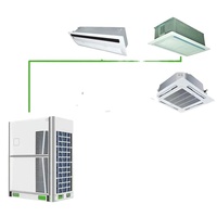Climatiseur commercial split à conduits 36000 BTU 3 tonnes, haute efficacité, unité CVC, moteur et pompe AC R-410A, 208-230V 60Hz, haute performance