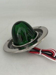 Luci LED per Camion <span class=keywords><strong>Lucas</strong></span> a Forma di Anguria da 3/4 Pollici, 12v 24v, Luci Laterali per Rimorchio, Colore Personalizzabile per <span class=keywords><strong>Auto</strong></span> Nuove - Product Image 4