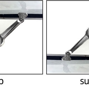Système de levage hydraulique à arrêt libre pour armoires, support de couvercle en alliage de zinc pour cuisine, salon, hôtel, chambre, bureau à domicile - Product Image 5