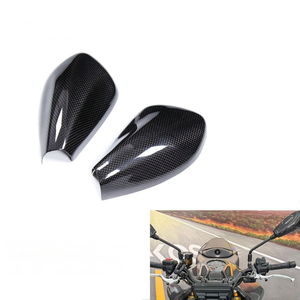 Coque de rétroviseur en fibre de carbone sèche 3K pour Yamaha MT09 2024-2026 - Product Image 1