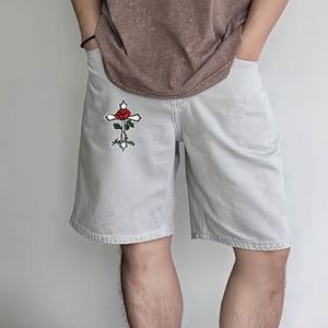 Patch brodé thermocollant Crucifix à la mode avec rose pour la décoration de vêtements et sacs - Product Image 4