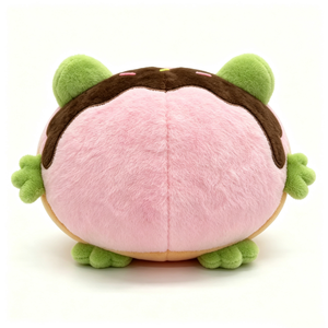 Peluche donut personnalisée, peluche grenouille donut, peluche alimentaire, animal en peluche donut - Product Image 6