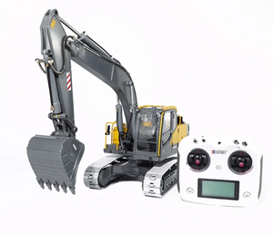 E111-003 1:14 Excavatrice RC hydraulique, camion radiocommandé, tracteur Caterpillar, moteur brushless, véhicule d'ingénierie, jouet prêt à l'emploi - Product Image 3