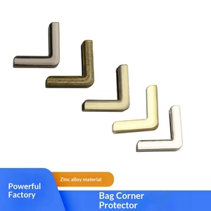 Protection d'angle pour sac en alliage de zinc doré clair, boucle de fixation pour sac à main, accessoires de quincaillerie pour bagages, modè<span class=keywords><strong>le</strong></span> 5628 - Product Image 5