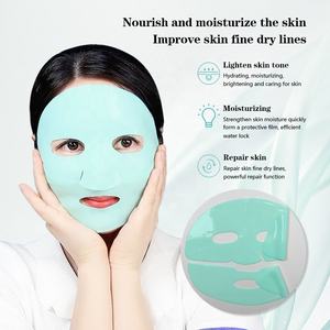 Masque facial coréen Hydro Bio Collagène en gelée véritable au thé vert, anti-rides, hydratant et raffermissant pour peaux sèches - Product Image 3