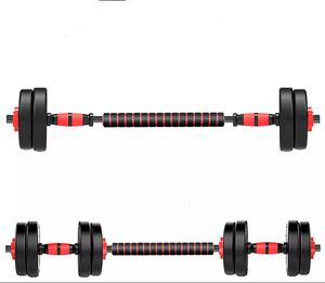 Hot Bán Xách Tay Phòng Tập Thể Dục Cơ Bắp Trọng Lượng Xi Măng Quả Tạ Barbells Set 10 15 <span class=keywords><strong>20</strong></span> 30 40 <span class=keywords><strong>Kg</strong></span> Cao Su Tráng Xi Măng Quả Tạ Đặt - Product Image 5
