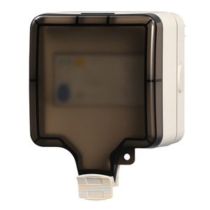 Boîtier de protection pour interrupteur mural Guoguang, en matériau PC, étanche, pour station de charge extérieure, blanc - Product Image 1