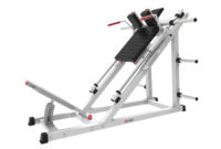 Vente chaude nouvelle broche charge jambe presse Machine Fitness jambe latérale presse Hack Squat 45 degrés Machine poids plaques chargement Fitness