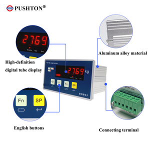 数字高精度液晶称重控制器上限/下限报警CE RoHS认证工业配料认证 - Product Image 2