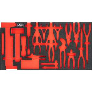 VIGOR-4047728078054 Inserto de espuma blanda para V5638N (vacío)-EAN TALLERES RODANTES BANDEJAS VACÍAS - Product Image 1