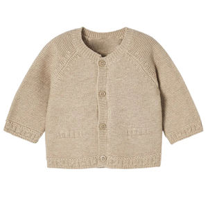 ODM niños de punto niños ropa de invierno cárdigan de manga larga de algodón de gran tamaño niñas pequeñas cárdigan suéter - Product Image 1