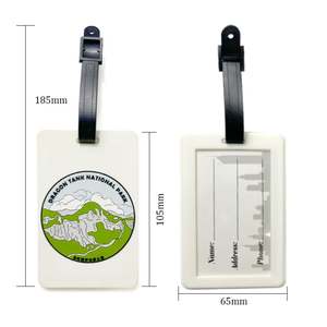 Etiqueta de PVC Personalizada con Logotipo para Equipaje de Viaje, Etiqueta de Equipaje Impresa para Viajar - Product Image 5