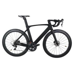 Complete bike New EPS technology Cycling disc brake bike carbon frame Bicycle 700*30C R8020 groupset with Carbon wheels TT-X34