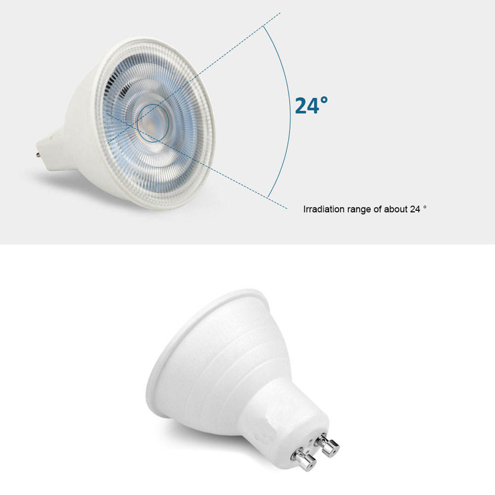 Dimmable LED Spotlight Bulbs GU10 MR16 B22 GU5.3 E27 E14 6W 9W - Foto 4
