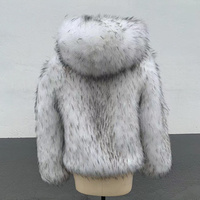 Vêtements pour femmes grande taille Manteau en fausse fourrure de raton laveur de haute qualité Vêtements pour femmes Manteau d'hiver en fausse fourrure