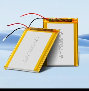 उच्च गुणवत्ता अनुकूलित 3.7v 3900mah ली आयन पॉलिमर बैटरी 606080