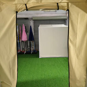 Abri de <span class=keywords><strong>voiture</strong></span> extérieur portable en acier inoxydable Tuoye avec parois latérales amovibles pour parking simple taille 2x2m - Product Image 6