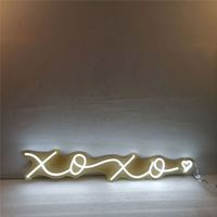 Enseigne Néon LED Personnalisée IP67 12V avec Logo Personnalisé et Palmier Chat Design Dimmable 2700K Blanc Chaud pour Décoration