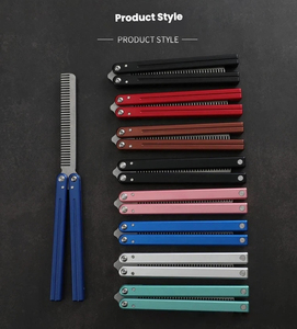 Couteau papillon d'entraînement efficace pour la pratique des manévres de manche, couteau d'entraînement pliant pour l'entraînement du mouvement de la main - Product Image 2