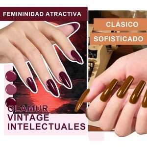 GAOY – ensemble de vernis à ongles en gel, 12 pièces, gel coloré UV Led pour manucure et Nail Art - Product Image 3