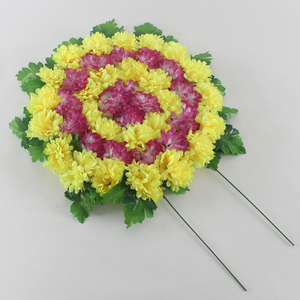 Guirlande de fausses fleurs telha 66Cm, 2 mètres, en tissu, couronne de fleurs artificielles pour Arrangement couleur des cérémonies cosplay - Product Image 5
