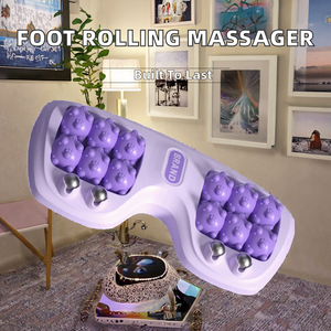 Masajeador de pies con rodillos WS Home, terapia magnética de puntos de acupuntura, rodillo de masaje de cuatro filas, masaje de tejido profundo, recuperación de puntos gatillo - Product Image 2