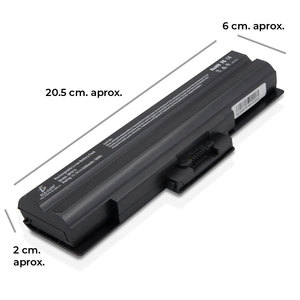 <b>Laptop</b> Battery Compatible Vaio Bps13 11.1V 5200mAh Rechargeable Li-ion Replacement - Product Image 2