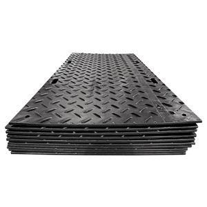 Umweltfreundliche Extrudierte <span class=keywords><strong>HDPE</strong></span>-Bodenmatte mit ISO-Zertifikat, 80 Tonnen Tragfähigkeit, Leichte Baustellenmatte - Product Image 4
